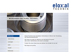 Eloxal Technik GmbH & Co. KG - Internetpräsenz