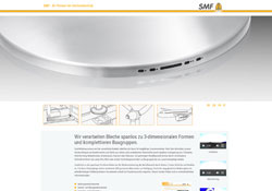 SMF Spanlose Metall Formung GmbH & Co. KG - Internetpräsenz